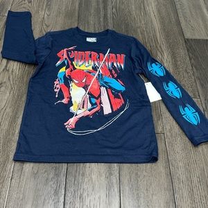 NWT Marvel kids Spider-Man long sleeve T-shirt